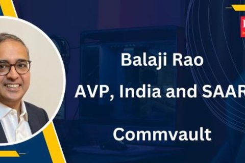 Balaji Rao, AVP, India & SAARC, Commvault